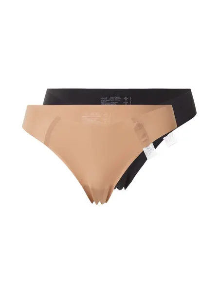 SLOGGI Nohavičky 'ZERO Feel 2.0'  svetlohnedá / čierna