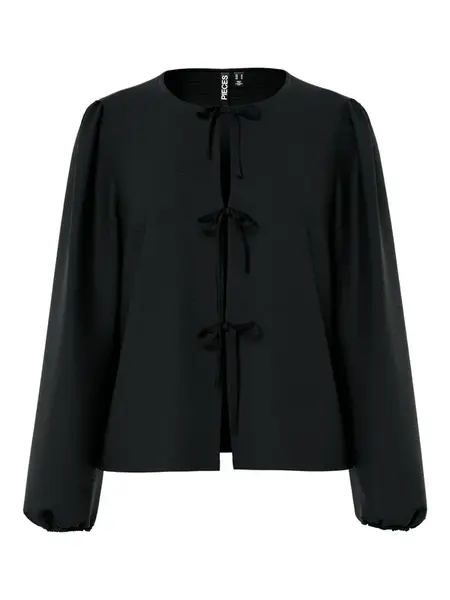 PIECES Blúzka 'PCTiffany'  čierna