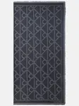 Calvin Klein Šál  sivá / čierna