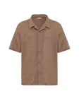 Dandalo Košeľa  hnedá