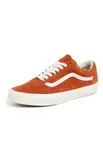 VANS Nízke tenisky 'Old Skool'  tmavooranžová / biela