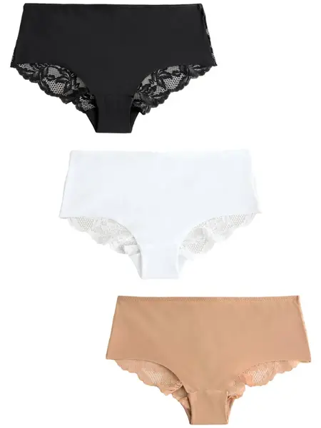 Next Nohavičky  béžová / čierna / biela