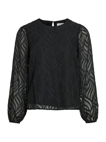 VILA Blúzka 'VIMIKA'  čierna