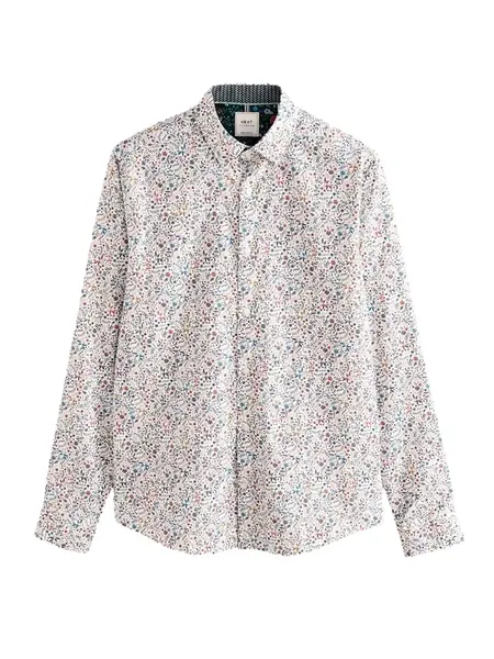 Next Košeľa  modrá / zelená / červená / biela