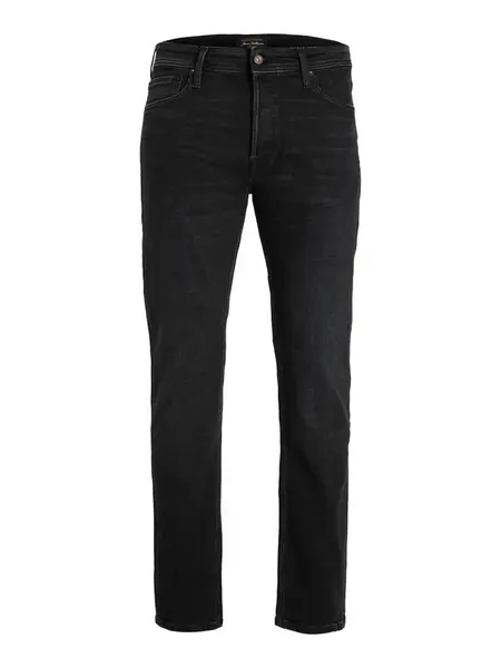 JACK & JONES Džínsy 'Mike'  čierny denim