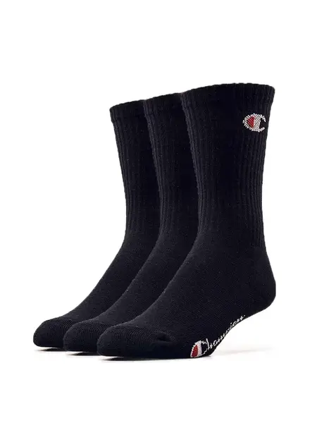 Champion Authentic Athletic Apparel Ponožky  svetlosivá / červená / čierna