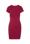 Calvin Klein Jeans Šaty  vínovo červená