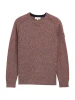 TOM TAILOR Sveter  červená melírovaná