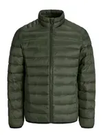 JACK & JONES Zimná bunda 'JJEBradley'  tmavozelená