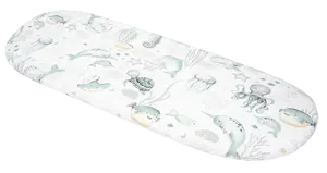Medi Partners Fitted sheet for stroller – cotton – Ocean