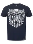 Tapout Tričko 'Westlake'  námornícka modrá / biela