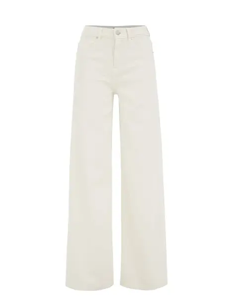 WE Studio Džínsy  šedobiela