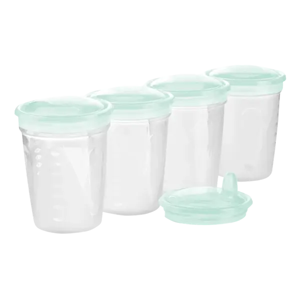 BABY ONO Kelímky pro úschovu pokrmů 4 ks