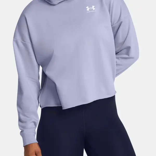 Under Armour Mikina UA Rival Terry OS Hoodie-PPL - Dámské
