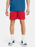 Under Armour Kraťasy UA Baseline Short-RED - Pánské