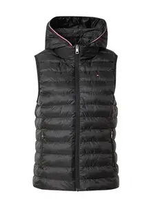 TOMMY HILFIGER Vesta  červená / čierna