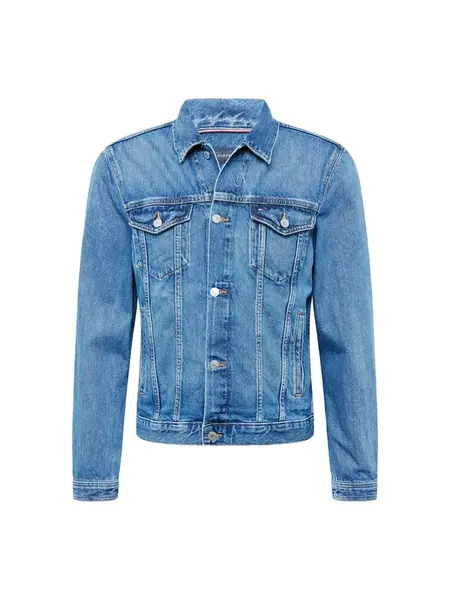 TOMMY HILFIGER Prechodná bunda  modrá denim