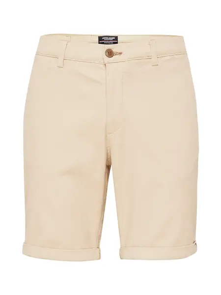 JACK & JONES Chino nohavice 'JPSTFury'  krémová
