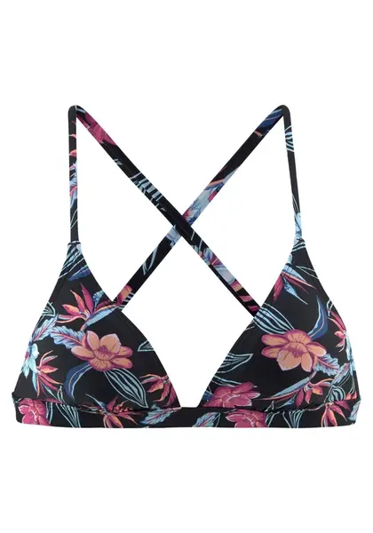 KangaROOS Bikinový top  svetlomodrá / tmavomodrá / broskyňová / čierna