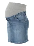 LOVE2WAIT Sukňa  modrá denim / sivá melírovaná