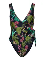 ONLY Jednodielne plavky 'ONLJulie'  tyrkysová / zelená / ružová / čierna