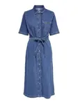 ONLY Košeľové šaty 'Lana'  modrá denim