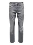 Only & Sons Džínsy 'Weft'  sivý denim