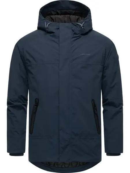 Ragwear Zimná bunda 'Hatar'  tmavomodrá