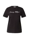 TOMMY HILFIGER Tričko  čierna / biela