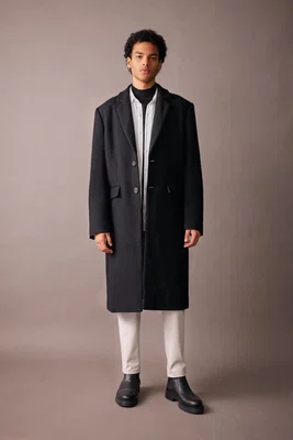 DEFACTO Slim Fit Cashmere Coat Parka Slim Cut Lined Buttoned Pocket