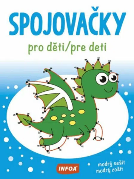 Spojovačky pro děti/pre deti - modrý sešit
