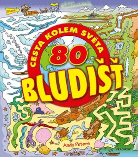 80 bludišť – Cesta kolem světa - Andy Peters