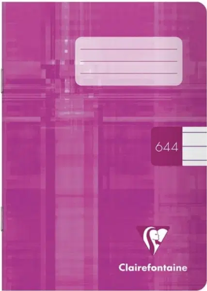 Školní sešit Clairefontaine Metric A6 "644", růžový