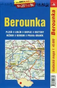 Berounka vodácká mapa