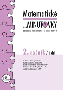 Matematické minutovky 2. ročník / 1. díl - Hana Mikulenková