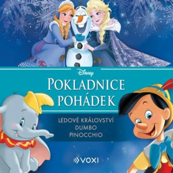 Disney - Ledové království, Dumbo, Pinocchio - audiokniha