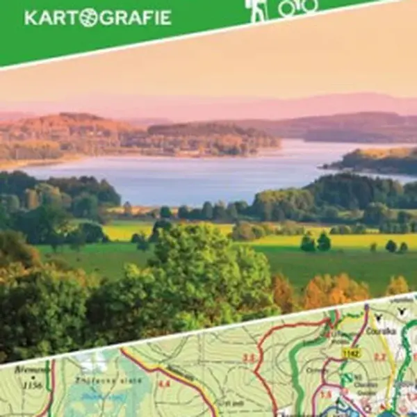 Šumava, Povydří, Trojmezí 38|49 - oboustranná turistická mapa 1:50 000