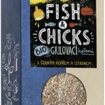Fish & Chicks (grilovací koření na ryby a kuře, bio, 55 g)