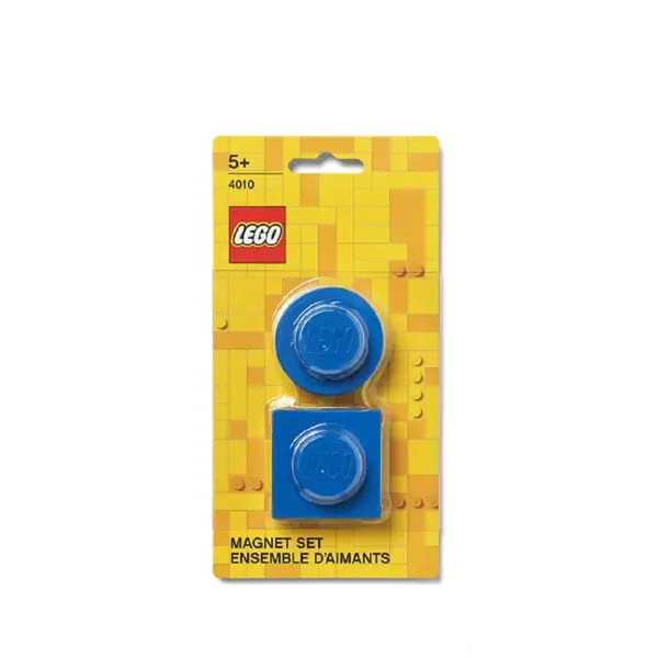 LEGO magnetky, set 2 ks (modré)