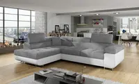 Rohová sedací souprava Anton Provedení: Pravá varianta, látka: Paros 05/ Soft 17