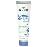 Nuxe Crème Fraîche® 3v1 hydratační krém, odličovací mléko a vypínací maska 100 ml