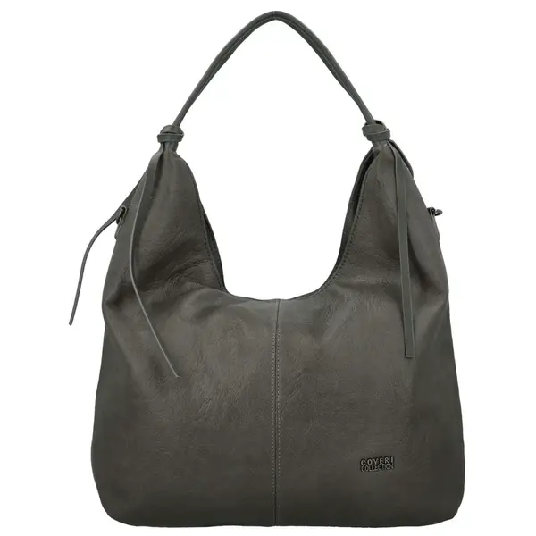 Dámská kabelka na rameno tmavě šedá - Coveri Erlea