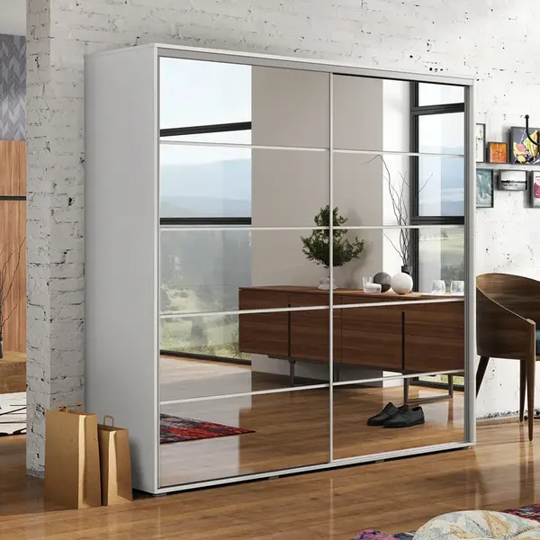 Šatní skříň Ska A19 XL Barva korpusu: Čokoláda, Rozměry: 125 cm, Dveře: Čokoláda