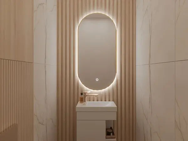 Zrcadlo Micedi Varianta: Osvětlení A