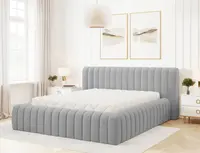 Postel Carilla - kovový rám + úložný prostor Rozměr: 140 x 200 cm, látka: Royal 4