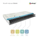 Matrace Omini Rozměr: 200 x 200 cm, Potah: Potah Aloevera