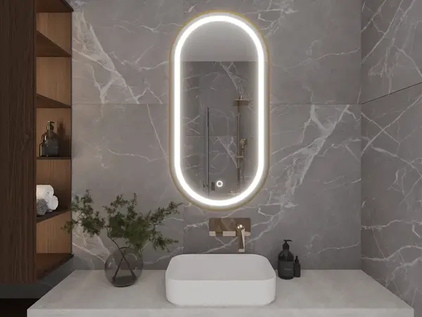 Zrcadlo Micedi Varianta: Osvětlení L