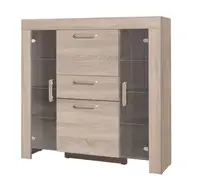 Velká vitrína Cezar 7 Barva korpusu: Dub - sonoma