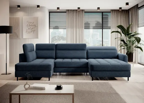 Sedací souprava Berrto Provedení: Pravá U, látka: Raquel 40