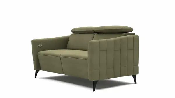 Pohovka Fuga - dvoumístná Provedení: 2S - bez elektrického polohování, Látka: Letto 83